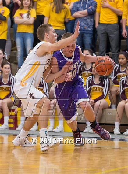 Thumbnail 3 in Coudersport vs Elk County Catholic (PIAA District IX A Final) photogallery.