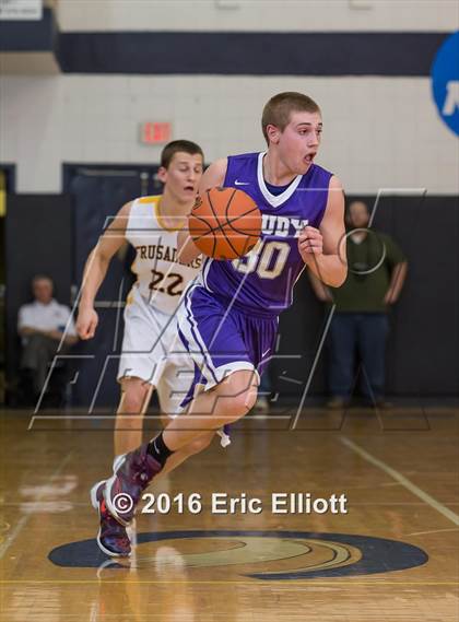 Thumbnail 3 in Coudersport vs Elk County Catholic (PIAA District IX A Final) photogallery.