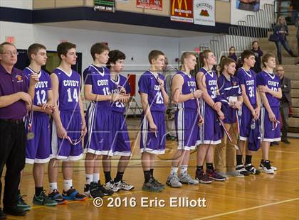 Thumbnail 3 in Coudersport vs Elk County Catholic (PIAA District IX A Final) photogallery.