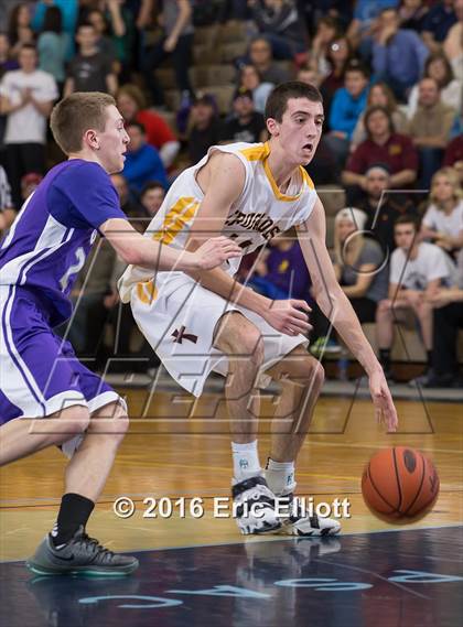 Thumbnail 1 in Coudersport vs Elk County Catholic (PIAA District IX A Final) photogallery.