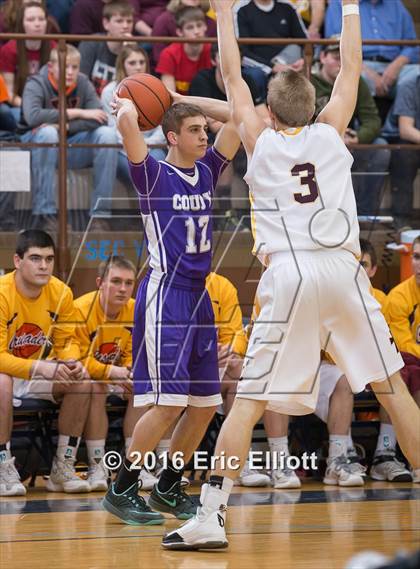 Thumbnail 1 in Coudersport vs Elk County Catholic (PIAA District IX A Final) photogallery.