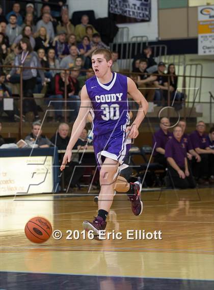 Thumbnail 2 in Coudersport vs Elk County Catholic (PIAA District IX A Final) photogallery.