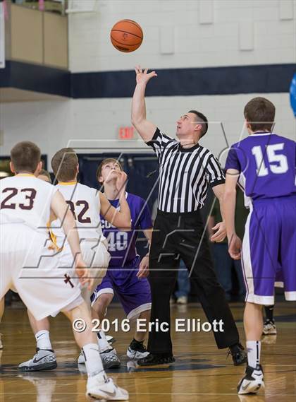 Thumbnail 3 in Coudersport vs Elk County Catholic (PIAA District IX A Final) photogallery.