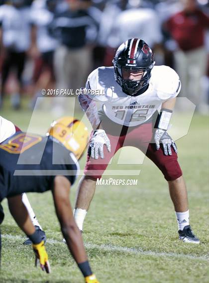 Thumbnail 3 in Mountain Pointe vs. Red Mountain (AIA 6A Semifinal Playoff) photogallery.