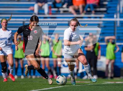 Thumbnail 1 in Rockwall vs. Austin Westlake (UIL 6A Soccer semifinal) photogallery.