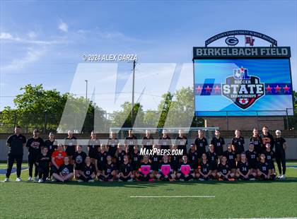 Thumbnail 2 in Rockwall vs. Austin Westlake (UIL 6A Soccer semifinal) photogallery.