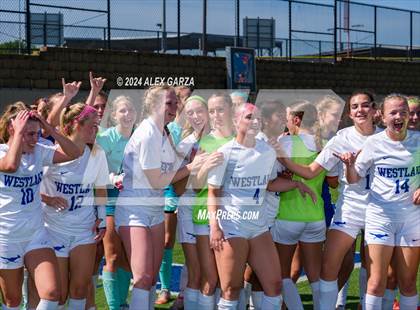 Thumbnail 3 in Rockwall vs. Austin Westlake (UIL 6A Soccer semifinal) photogallery.
