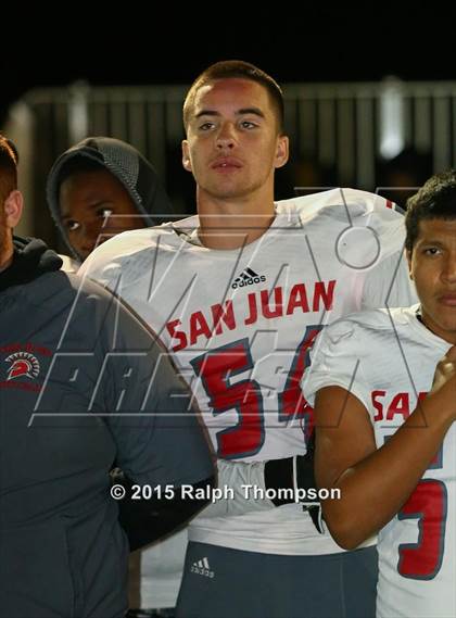 Thumbnail 2 in San Juan @ Bradshaw Christian (BCHS Senior Night) photogallery.