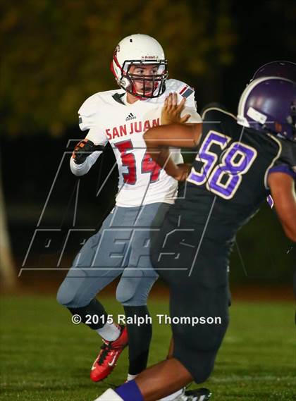 Thumbnail 1 in San Juan @ Bradshaw Christian (BCHS Senior Night) photogallery.