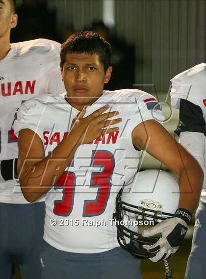 Thumbnail 1 in San Juan @ Bradshaw Christian (BCHS Senior Night) photogallery.