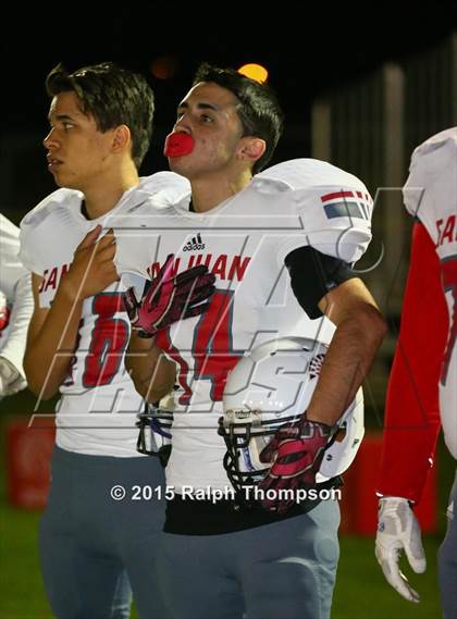 Thumbnail 2 in San Juan @ Bradshaw Christian (BCHS Senior Night) photogallery.