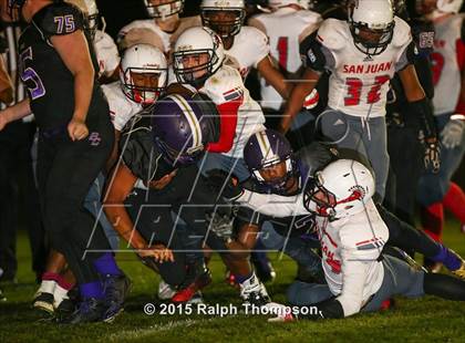 Thumbnail 2 in San Juan @ Bradshaw Christian (BCHS Senior Night) photogallery.