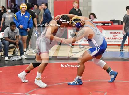 Thumbnail 3 in Fillmore vs Paloma Valley (CIF Southern Section Wrestling Championships) photogallery.