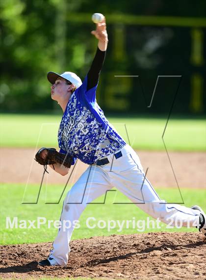 Thumbnail 1 in Darien @ Jonathan Law (CIAC Class L Quarterfinal) photogallery.