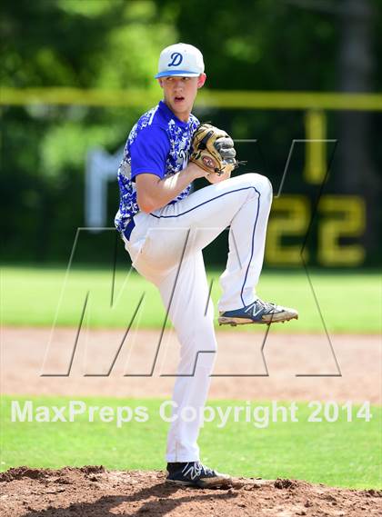 Thumbnail 3 in Darien @ Jonathan Law (CIAC Class L Quarterfinal) photogallery.