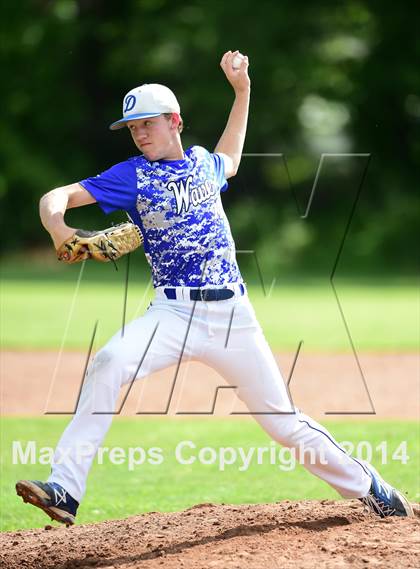 Thumbnail 3 in Darien @ Jonathan Law (CIAC Class L Quarterfinal) photogallery.