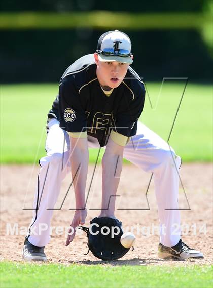 Thumbnail 3 in Darien @ Jonathan Law (CIAC Class L Quarterfinal) photogallery.