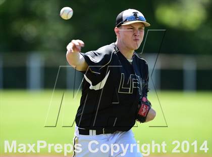 Thumbnail 1 in Darien @ Jonathan Law (CIAC Class L Quarterfinal) photogallery.