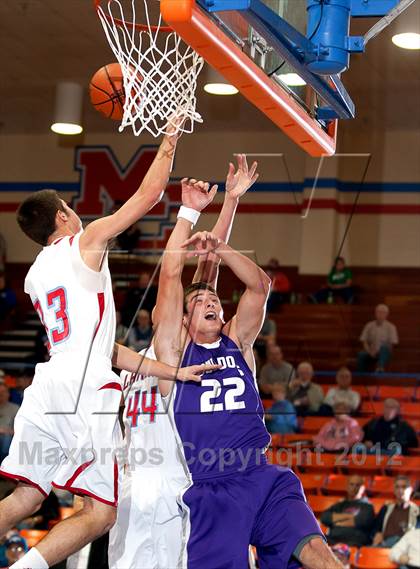 Thumbnail 3 in Calloway County vs Harrisburg (Marshall County Hoopfest) photogallery.