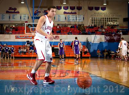 Thumbnail 2 in Calloway County vs Harrisburg (Marshall County Hoopfest) photogallery.