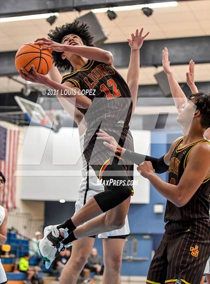 Thumbnail 1 in JSerra Catholic vs. Foothill (CDM Beach Bash Tournament) photogallery.