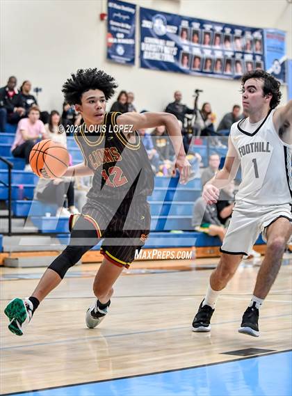 Thumbnail 3 in JSerra Catholic vs. Foothill (CDM Beach Bash Tournament) photogallery.