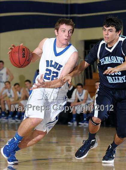 Thumbnail 3 in Pleasant Valley vs. Davis (Trojan Toss-Up) photogallery.