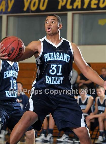 Thumbnail 3 in Pleasant Valley vs. Davis (Trojan Toss-Up) photogallery.