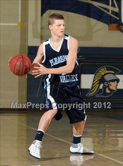 Thumbnail 2 in Pleasant Valley vs. Davis (Trojan Toss-Up) photogallery.