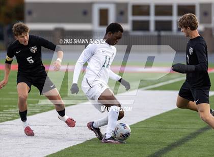 Thumbnail 2 in Covenant Christian vs. Fort Wayne Blackhawk Christian (IHSAA Class 1A Semi-State Championship) photogallery.