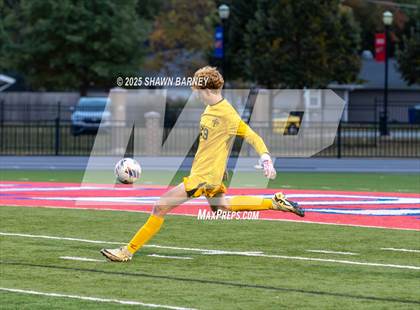 Thumbnail 1 in Covenant Christian vs. Fort Wayne Blackhawk Christian (IHSAA Class 1A Semi-State Championship) photogallery.