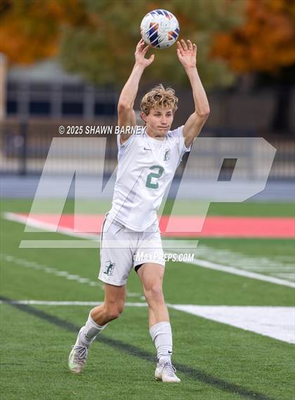 Thumbnail 2 in Covenant Christian vs. Fort Wayne Blackhawk Christian (IHSAA Class 1A Semi-State Championship) photogallery.