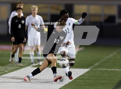 Thumbnail 1 in Covenant Christian vs. Fort Wayne Blackhawk Christian (IHSAA Class 1A Semi-State Championship) photogallery.