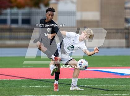 Thumbnail 1 in Covenant Christian vs. Fort Wayne Blackhawk Christian (IHSAA Class 1A Semi-State Championship) photogallery.