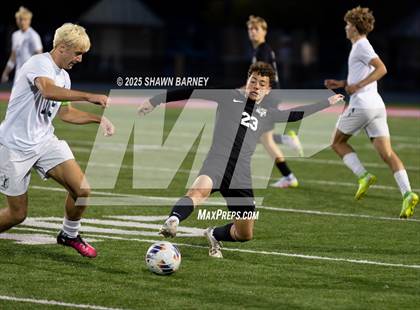 Thumbnail 1 in Covenant Christian vs. Fort Wayne Blackhawk Christian (IHSAA Class 1A Semi-State Championship) photogallery.