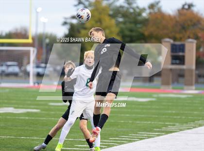 Thumbnail 1 in Covenant Christian vs. Fort Wayne Blackhawk Christian (IHSAA Class 1A Semi-State Championship) photogallery.