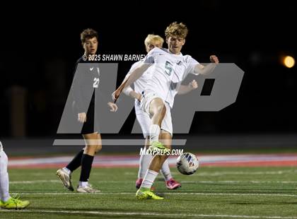 Thumbnail 1 in Covenant Christian vs. Fort Wayne Blackhawk Christian (IHSAA Class 1A Semi-State Championship) photogallery.