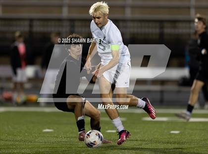 Thumbnail 3 in Covenant Christian vs. Fort Wayne Blackhawk Christian (IHSAA Class 1A Semi-State Championship) photogallery.