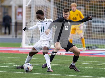 Thumbnail 1 in Covenant Christian vs. Fort Wayne Blackhawk Christian (IHSAA Class 1A Semi-State Championship) photogallery.