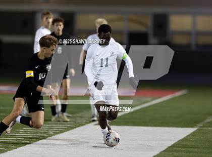 Thumbnail 3 in Covenant Christian vs. Fort Wayne Blackhawk Christian (IHSAA Class 1A Semi-State Championship) photogallery.