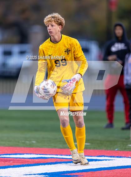 Thumbnail 3 in Covenant Christian vs. Fort Wayne Blackhawk Christian (IHSAA Class 1A Semi-State Championship) photogallery.