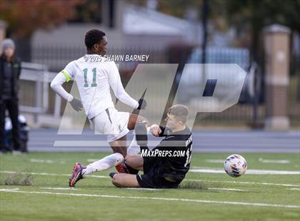Thumbnail 2 in Covenant Christian vs. Fort Wayne Blackhawk Christian (IHSAA Class 1A Semi-State Championship) photogallery.