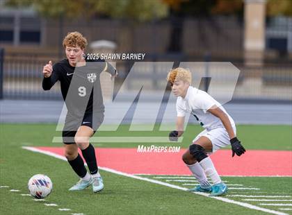 Thumbnail 1 in Covenant Christian vs. Fort Wayne Blackhawk Christian (IHSAA Class 1A Semi-State Championship) photogallery.