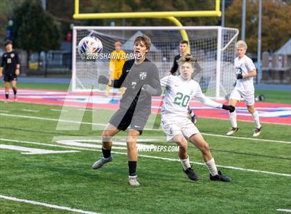 Thumbnail 1 in Covenant Christian vs. Fort Wayne Blackhawk Christian (IHSAA Class 1A Semi-State Championship) photogallery.