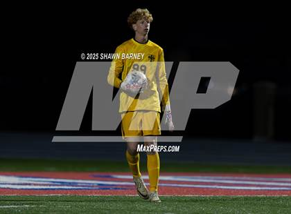 Thumbnail 2 in Covenant Christian vs. Fort Wayne Blackhawk Christian (IHSAA Class 1A Semi-State Championship) photogallery.