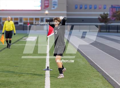 Thumbnail 2 in Covenant Christian vs. Fort Wayne Blackhawk Christian (IHSAA Class 1A Semi-State Championship) photogallery.