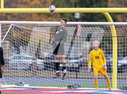 Thumbnail 1 in Covenant Christian vs. Fort Wayne Blackhawk Christian (IHSAA Class 1A Semi-State Championship) photogallery.