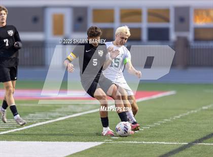 Thumbnail 3 in Covenant Christian vs. Fort Wayne Blackhawk Christian (IHSAA Class 1A Semi-State Championship) photogallery.