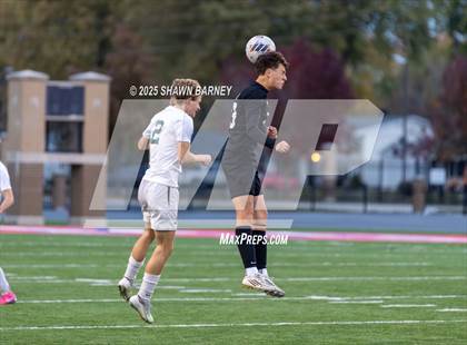 Thumbnail 3 in Covenant Christian vs. Fort Wayne Blackhawk Christian (IHSAA Class 1A Semi-State Championship) photogallery.