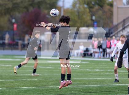 Thumbnail 3 in Covenant Christian vs. Fort Wayne Blackhawk Christian (IHSAA Class 1A Semi-State Championship) photogallery.